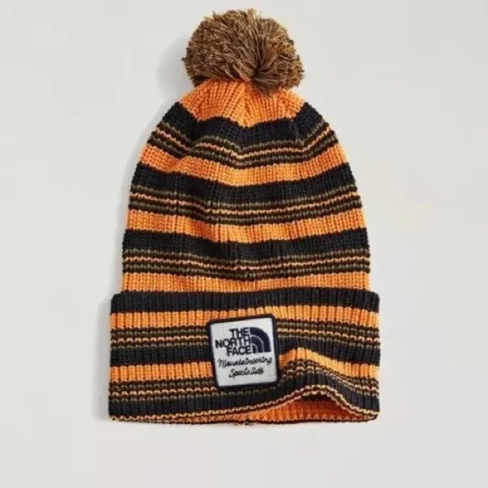 Urban Outfitters The North Face Heritage Pom Patch Beanie